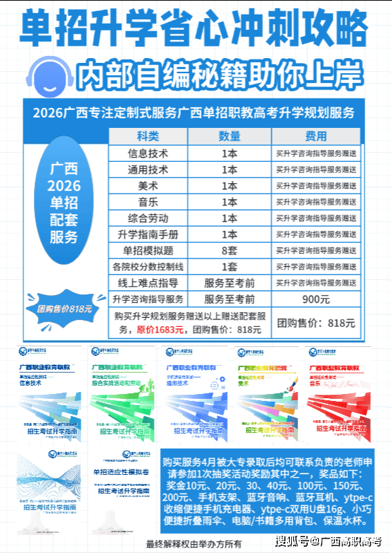广西单招对口如何复习,如何加强学习力? 最好的复习材料、最精准、定向编制、押题、 南宁八桂现代教育 升学秘籍-逆袭宝典-冲刺密卷