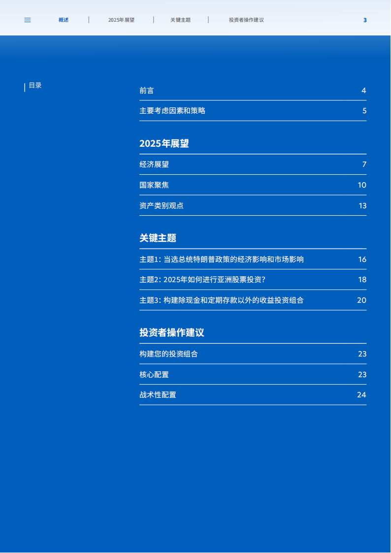 2025年市场展望报告-在动态环境中把握市场趋势